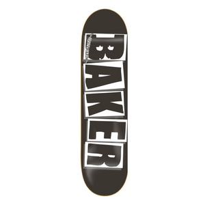 Baker Logo Black/White Deck - 8.0
