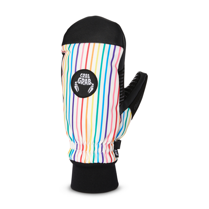 Crab Grab Slap Mitt 2023 - Rainbow Stripes (Medium)