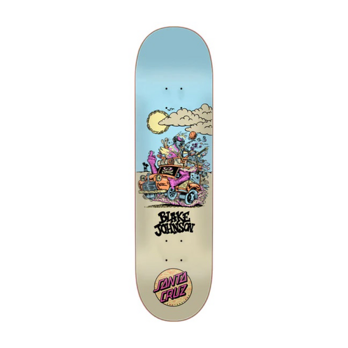 Santa Cruz Johnson Beast Wagon Skateboard Deck - 8.375''