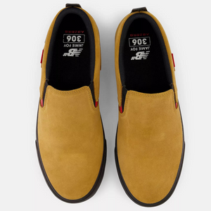 New Balance - Jamie Foy 306 Laceless Shoe (Wheat with Black) size 8.5