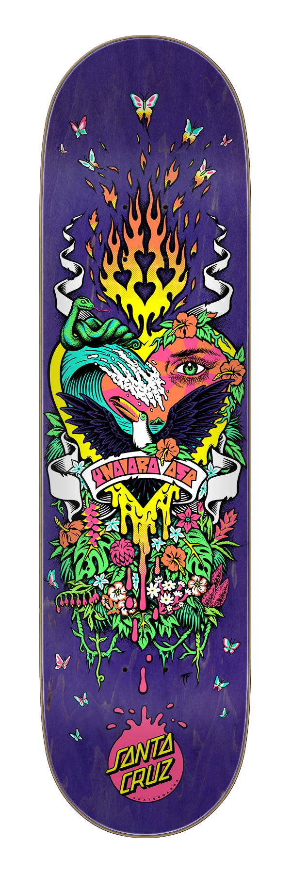 Santa Cruz Asp Paradise Pro Deck - 8.25