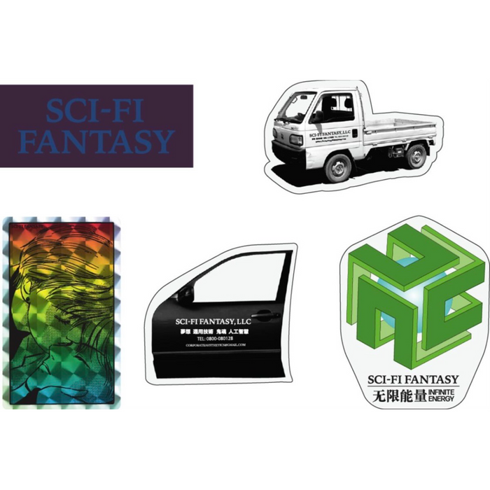 SCI-FI Fantasy Sticker Pack