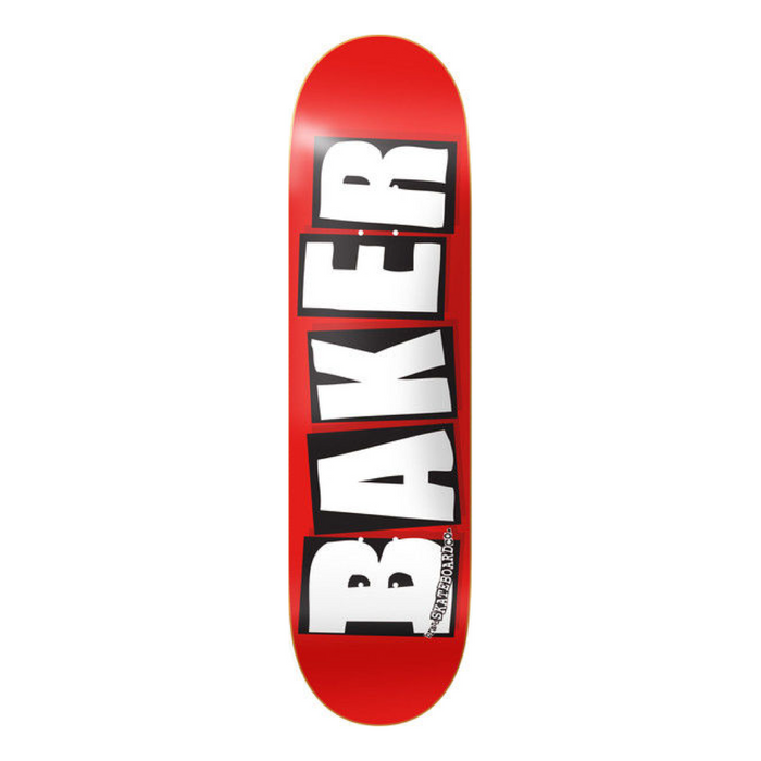 Baker Brand Logo White Skateboard Deck - Assorted