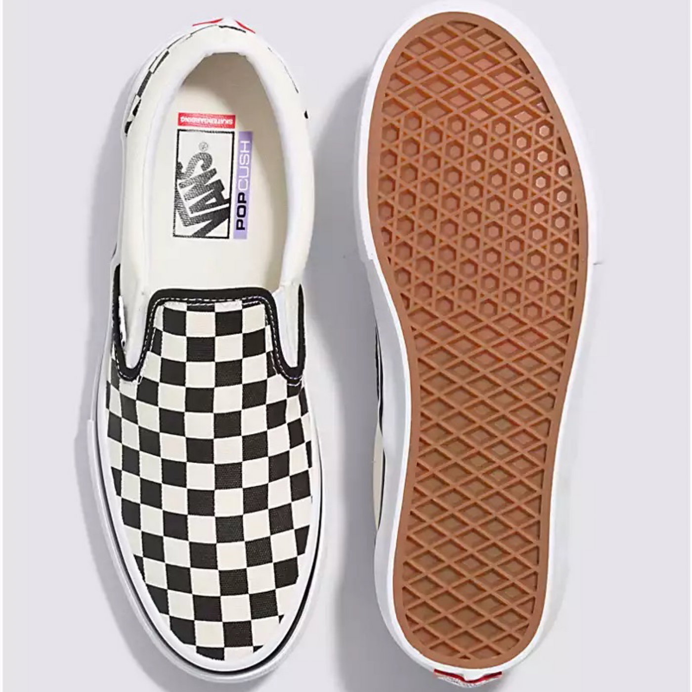 Vans Checkerboard Skate Slip On Shoe Crossroads Skateshop