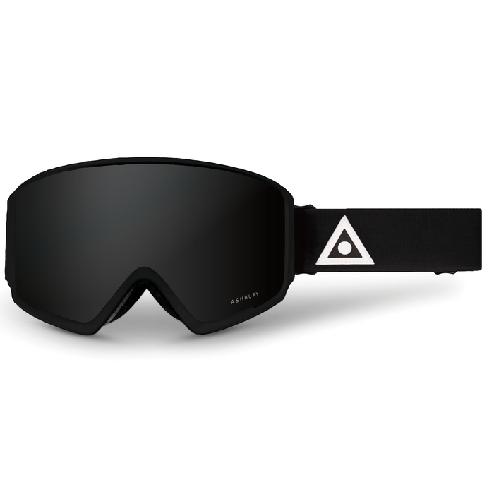 Ashbury Arrow Snowboard Goggles + Bonus Lens (Black Triangle)