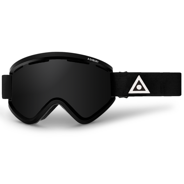 Ashbury Blackbird Snowboard Goggles + Bonus Lens (Black Triangle)