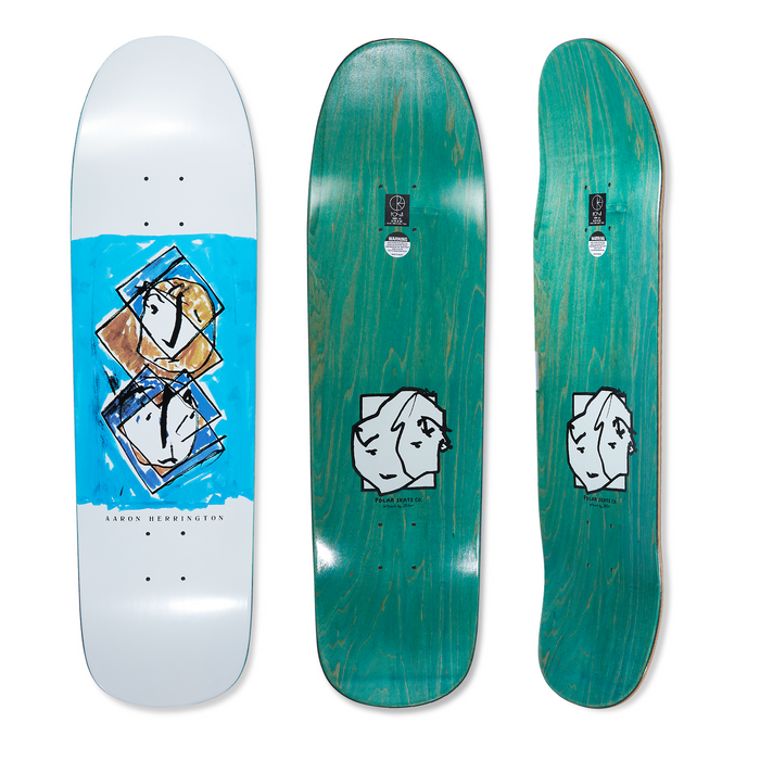 Polar - Herrington Twisted Skateboard Deck - 1991 Jr