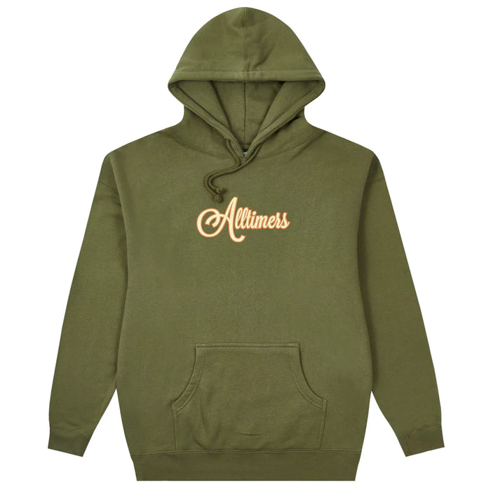 Alltimers - Signature Needed Hoodie (Olive) Medium
