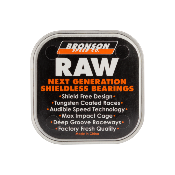 Bronson Speed Co. - Raw Skateboard Bearings