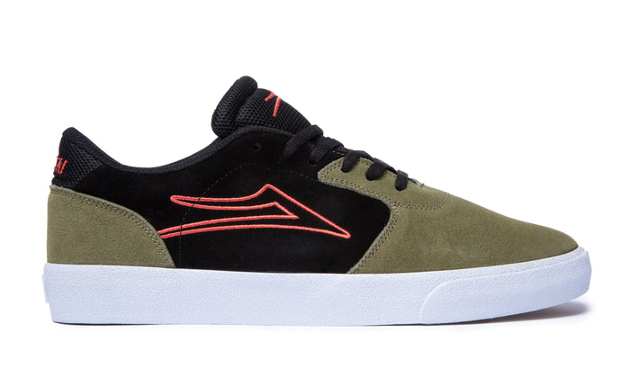 Lakai Cardiff (Olive/Black)