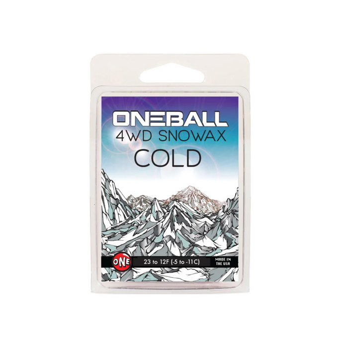 Oneball - 4WD Cold Snowboard Wax