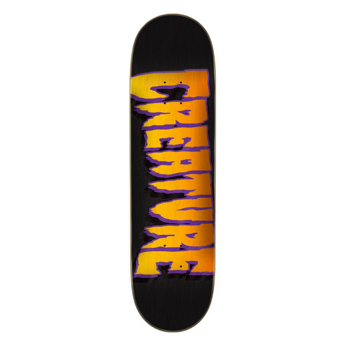 Creature Logo Outline Stumps Skateboard Deck - 8.51''