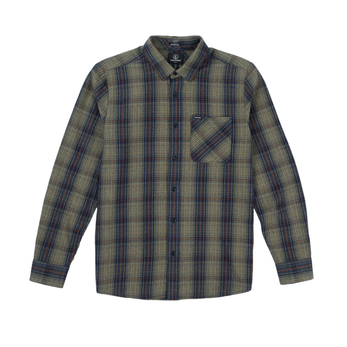 Volcom Heavy Twills Flannel Long Sleeve Shirt