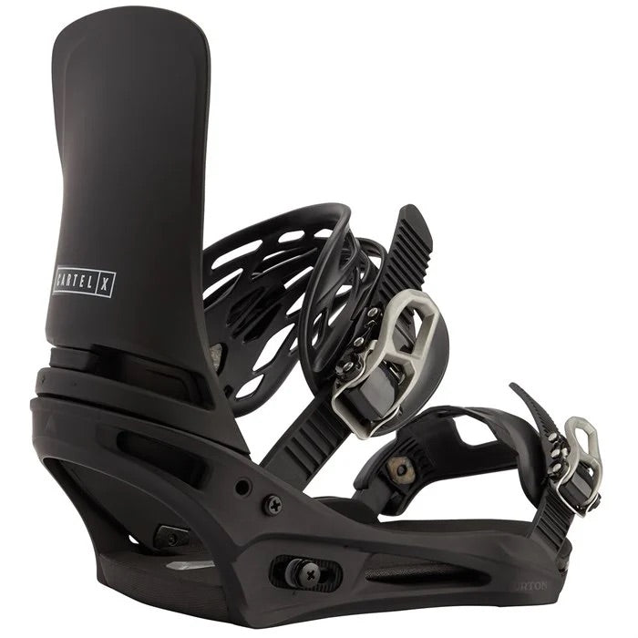 Burton Cartel X Re:Flex Snowboard Bindings 2025 - Black