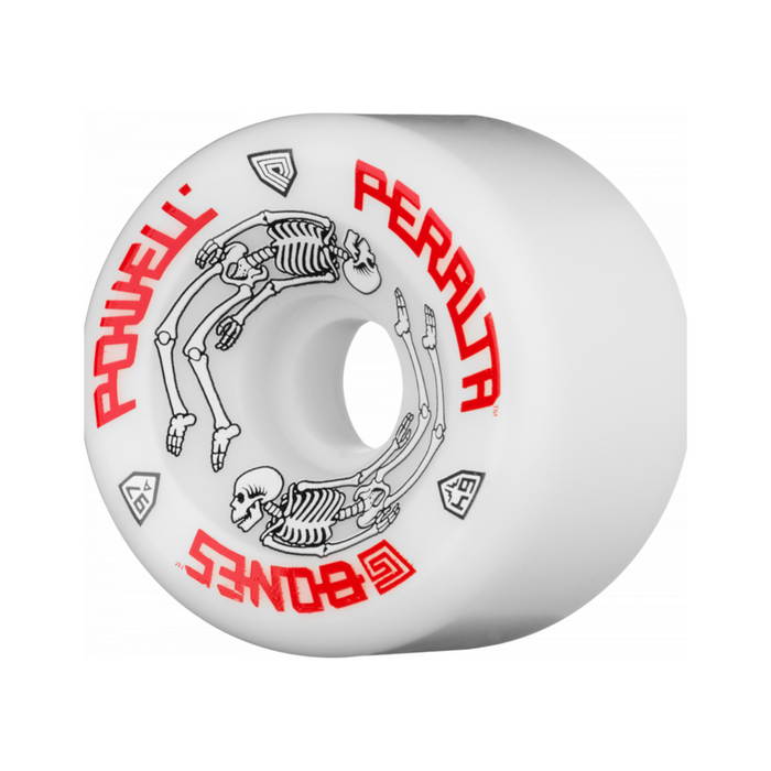 Powell Peralta - G-Bones Skateboard Wheels 64mm 97a (White)