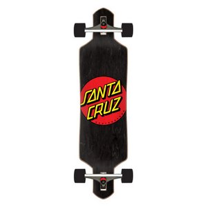 Santa Cruz - Classic Dot Drop Thru Longboard Cruzer (9.0in x 36in)